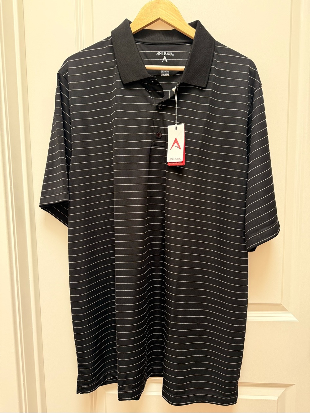 Antigua Short Sleeve Polo Shirt with John Deere Golf Embroidery Size XXL
